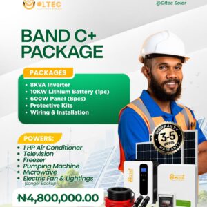 Band C+ Package (8Kva Inverter)