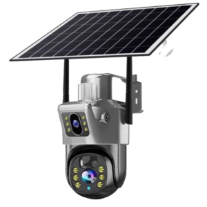 UBUS Dual lens 4G 8MP,cctv solar camera